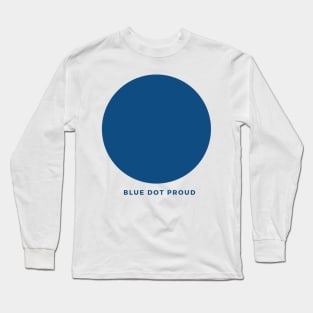 Blue Dot Proud Long Sleeve T-Shirt